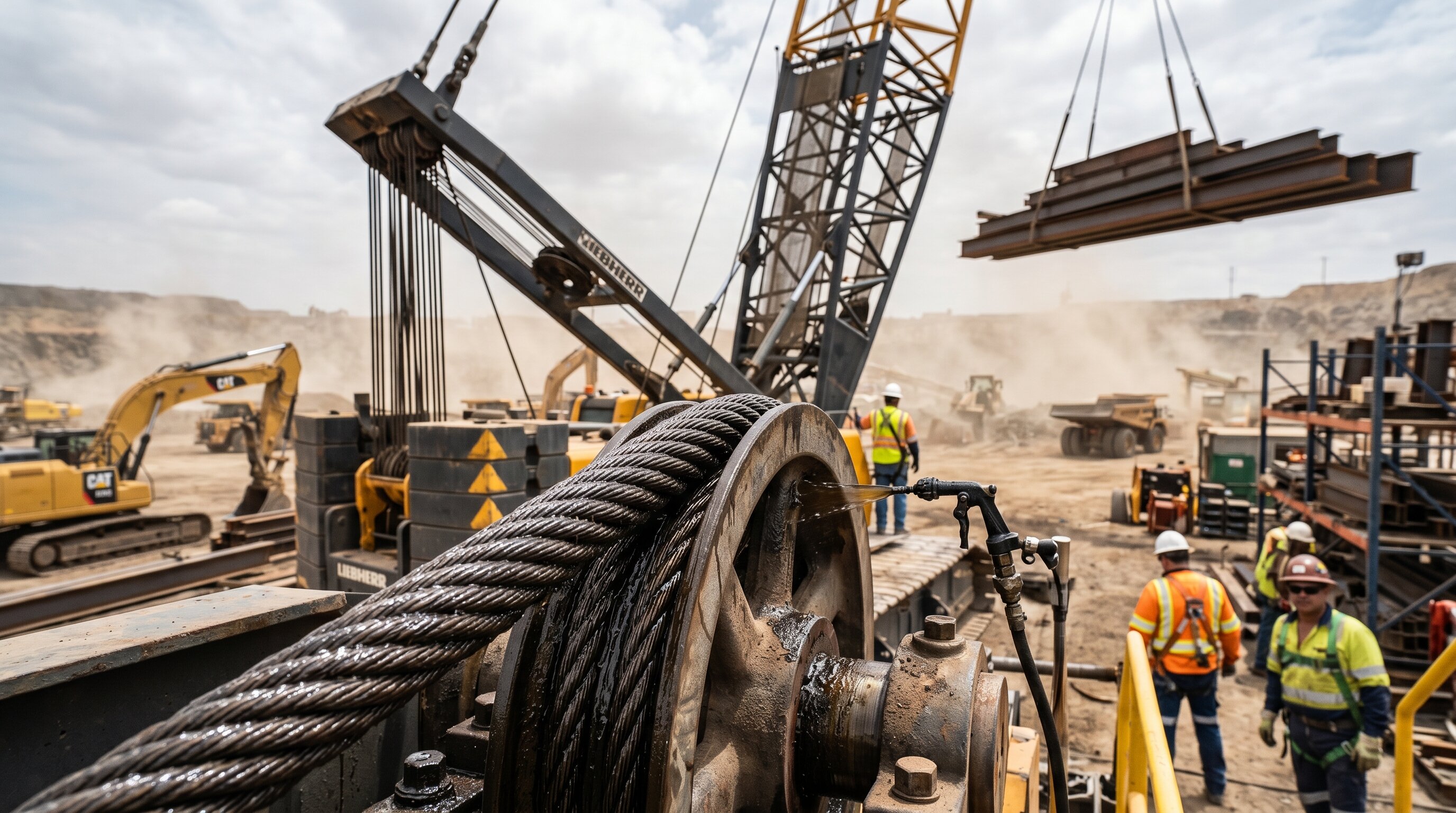 Top Wire Rope Lubricant Manufacturers: Why ST KOOL Lubes is the Smart Industrial Choice